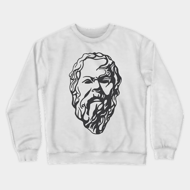 Grandpas Beard Crewneck Sweatshirt by attire zone